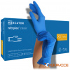 Mercator Medical Zdravotnícke nitrilové bezpudrové rukavice Mercator nitrylex classic modré 100 ks Veľkosť: XS