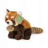 Eco-Friendly Rappa panda červená Rappa 18 cm