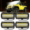 4x SADA PRACOVNEJ LAMPY HALOGEN AUTOMOBILOVÁ QUAD 400W LED CREE IP68