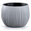 Kovotvar Kvetinac Beton Bowl ,144x110 mm sivý