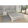 Posteľ masívu Union - BIELA 160 x 200 cm + rošt ZADARMO