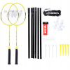Badmington pre deti - Badminton Set Rocket Mesh žltá rodinná hra Badminton (Badminton Set Rocket Mesh žltá rodinná hra Badminton)