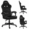 Herné kreslo Huzaro Force 4.4 Carbon tkanina čierna