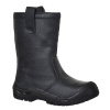 PORTWEST Obuv FW29 Steelite Rigger Scuff Cap S3 CI, holeňová, zateplená ocelovou špicí a stélkou POR-FW29BKR40 Černá 40