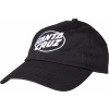pánska šiltovka SANTA CRUZ CLUB OVAL DOT CAP Black