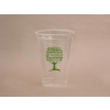 Bio PLA pohár na studené GREEN TREE 500 - 560 ml (20 oz) Ø 96 mm 1000 ks