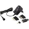 HyCell 1201-0006 zásuvkový adaptér s redukciami, nastaviteľný, 3 V/DC, 4.5 V/DC, 5 V/DC, 6 V/DC, 7.5 V/DC, 9 V/DC, 12 V/DC, 600 mA, 7.2 W, 1201-0006; 1201-0006