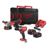 Milwaukee M18 FPP2E3-502XEU SADA příklepová vrtačka M18 FPD3 + úhlová bruska M18 FSAG125X