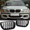 BMW E46 SEDAN TOURING 2001-2006 LIFT LCI GRILL NERKI ATRAPA M3 LOOK CZARNY