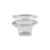 Wimex Miska okrúhla priehľadná s viečkom 250 ml (PET) /50 ks/