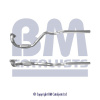 Výfukové potrubie BM CATALYSTS BM70602