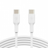 BELKIN BOOST Charge odolný nabíjací a dátový kábel USB-C/USB-C na iPhone/iPad/MacBook/AirPods - 1 m - biely CAB003bt1MWH - možnosť vrátiť tovar ZADARMO do 30tich dní