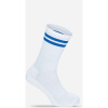 Mr. Socks Ponožky Basic L 05004, tenisové COT885004g21zr-white/blue Bílá/modrá 42-46