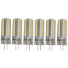 Žiarovka, žiarivka - LED žiarovka G4 9W 230V Silikón 96led sada 6 balenie (LED žiarovka G4 9W 230V Silikón 96led sada 6 balenie)
