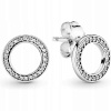 Náušnice s zirkónmi Pandora 290585CZ strieborné