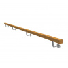 EKOfence Drevené madlo DUB a nerezové držiaky, JP40x40mm/L3000mm 14370
