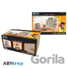 One Piece set hrnek + 2D figúrka + pohľadnice Luffy 320 ml