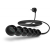 CONNECT IT prodlužovací kabel 230 V, 6 zásuvek, 5 m, bez vypínače (černý) CES-1320-BK Connect IT