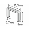 Spony Extol Premium, balenie 1000ks, 10 mm, 10,6x0,52x1,2 mm