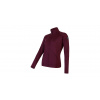 SENSOR MERINO UPPER dámská mikina celozip port red S