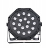 PROJEKTOR LED RGB KOLOROFON OSVIEČENIE SCÉNICZNE 18 LED DMX512 KANAŁ 7