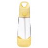 b.box Fľaša na pitie so slamkou 600 ml - Lemon twist EUR
