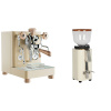 Lelit Bianca PL162T V3, gold + ECM C-Manuale 54, cream, olive