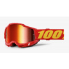 ACCURI 2, 100% brýle červené, zrcadlové červené plexi, dětské