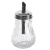Orion Sklenená cukornička s dávkovačom 7x13,5cm