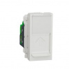 SCHNEIDER Zásuvka Unica datová 1xRJ45 5eUTP, 1M, bílá