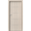 PORTA Doors SET Rámové dvere LINE, vzor E.1, farba Orech bielený, so zárubňou a kľučkou PD-LINE-E1-ORECHBIELENY