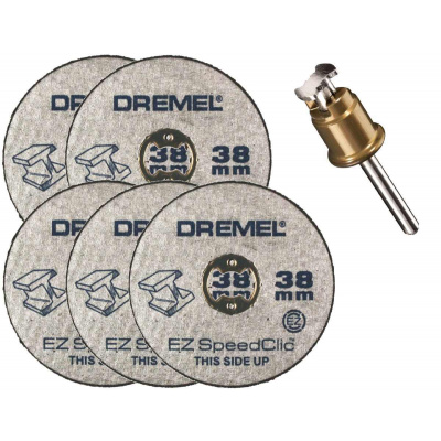 Kotúč do píly - SC402 + 5 SC456 DISCS EZ Speedclic DREMEL (SC402 HRIADEĽ + 5 SC456 EZ SpeedClic DREMEL DISKY)