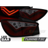 Tuning-tec Zadné svetlá LED BAR ČERVENÉ DYMOVÉ pasujú na SEAT IBIZA 6J 3D 06.08-12