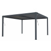 Bioklimatická pergola G21 Austin 4x4 m, antracitová hliníková