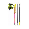 Palice LEKI Poles Ultratrail FX. One SUPERLITE, neonpink-neonyellow-naturalcarbon
