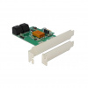 DELOCK 4 Port SATA PCI Express Karte (90382)