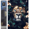 Norimpex Diamond Painting Hidden lion 30x40cm 1-39 dielov