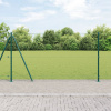 zahrada-XL Oplotenie Sada 2 Zelená Pozinkovaná oceľ, PVC 25 x 1,2 m Odolné 3353521