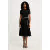MICHAEL Michael Kors šaty s rozšíreným strihom MS683DUKS1 čierna M