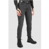 PANDO MOTO Dámske motocyklové džínsy Kaya Slim Grey Skinny-Fit Armalith® - W34-L30