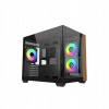 Skrinka Cooler Master Elite 481 Wood Mini Tower viacfarebná