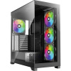 Xilence Gleam midi tower PC skrinka čierna bočné okno; X818.ARGB