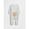 GAP Baby overal Brannan Bear Sivá 12-18M Sivá Sivá
