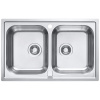 Alveus LINE 90 MAXIM Satin, veľký výpust 1092002 - Drez nerezový 795x505mm, vanička 340x400x190mm, 340x400x190mm