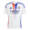 adidas Olympique Lyonnais Home Shirt 2024 2025 Juniors White 11-12 Years