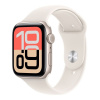 Apple Watch SE 3 GPS 44mm Starlight Aluminium Case with Starlight Sport Band - ML MEHJ4WFA