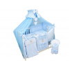 Vulpi Newborn Maxi sada pre novorodenca + postieľka 120x60 + matrac 17v1 Farba: modrá