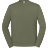 Fruit of the Loom F.O.L. | Iconic Premium Set-In Sweat Mikina z ťažkej bavlny_16.2282 Farba: classic olive, Veľkosť: L