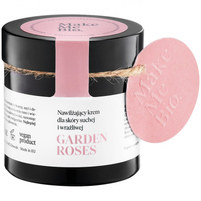 Make Me Bio Garden Roses hydratačný krém na suchú a citlivú pokožku, 60 ml