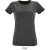 SOL´S REGENT FIT / Dámske tričko Slim Fit - charcoal melange XXL